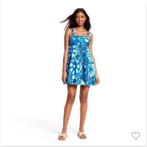 Rhode x Target print tiered dress